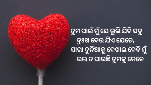 Odia love shayari image